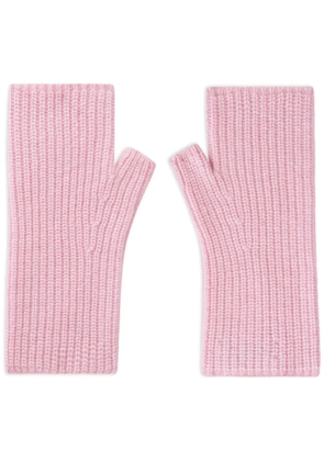 Pringle of Scotland cashmere gloves - Pink