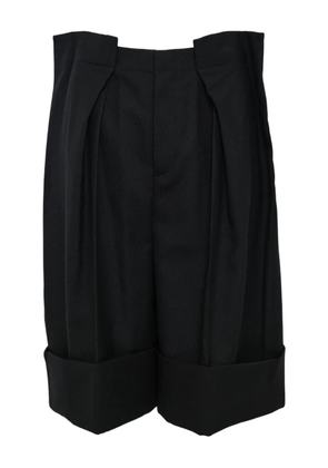 Enföld pleat-detailed bermuda shorts - Black