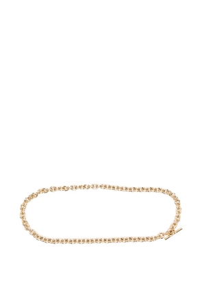 Alexander McQueen T-bar chain belt - Gold