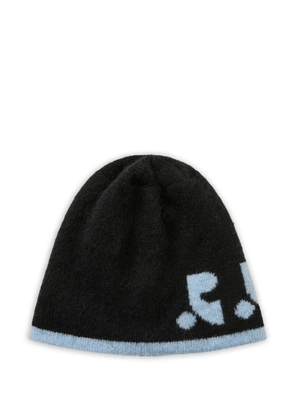 Rest&Recreation reversible knit beanie - Black