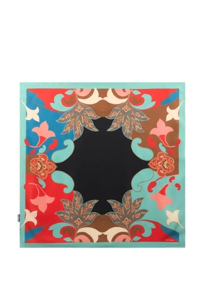 ETRO floral paisley scarf - Black
