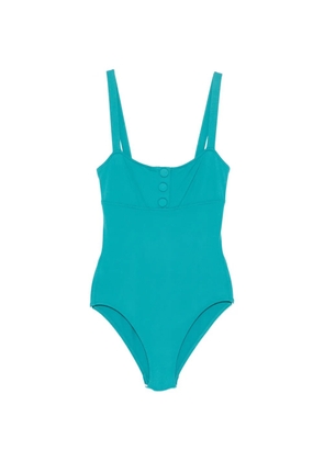 ERES Dahabiya button-embellished swimsuit - Blue
