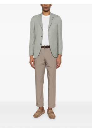 Drumohr short-sleeve round-neck T-shirt - Neutrals