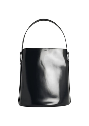 Coperni leather bucket bag - Black
