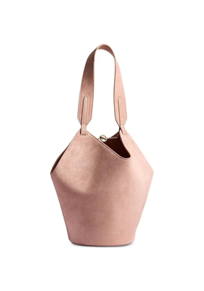 KHAITE logo-motif tote bag - Pink