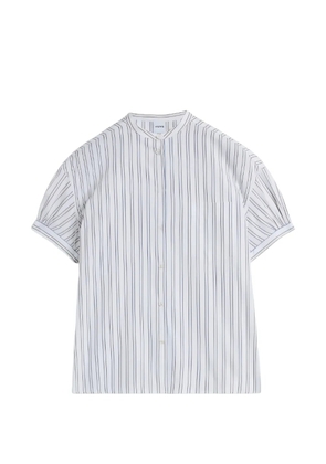 ASPESI striped short sleeves shirt - White