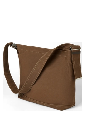 Paul Smith lettering messenger bag - Brown
