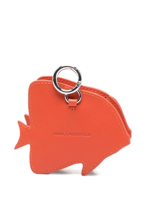 Karl Lagerfeld Ikon Fish coin purse - Blue