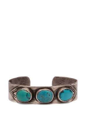 Fortela turquoise-stone bracelet - Silver