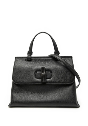Gucci Pre-Owned 2016-2026 Small Leather Bamboo Daily satchel - Black