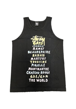 Stüssy cats tank top - Black