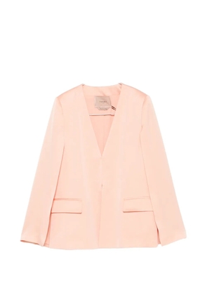 TWINSET V-neck pockets blazer - Orange
