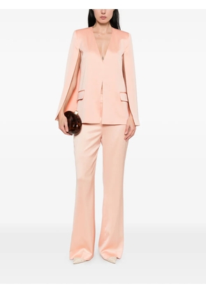 TWINSET V-neck pockets blazer - Orange