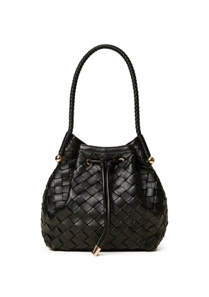 TWINSET interwoven bucket bag - Black