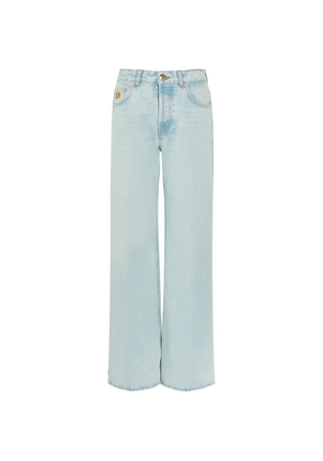 Blazé Milano embroidered-detail denim jeans - Blue