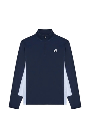 Malbon Golf Santiago Mid Layer long-sleeved T-shirt - Blue