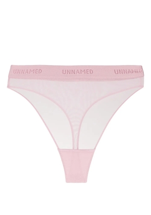 Zhilyova Hanna high-waisted briefs - Pink