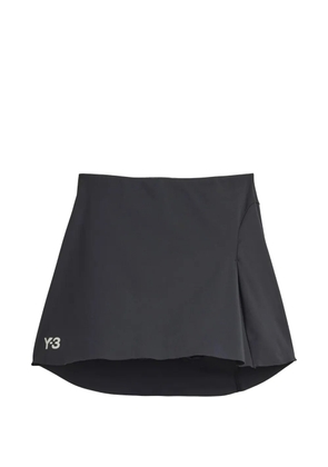 Y-3 logo skirt - Black