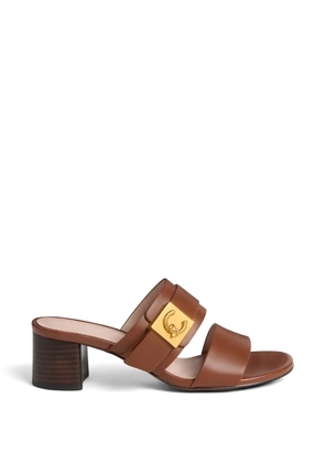 Coccinelle C-Me Lock sandals - Brown