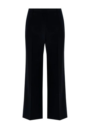 The Row pleated wide-leg trousers - Black