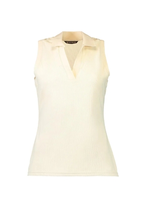 Goldbergh V-neck sleeveless polo top - Neutrals