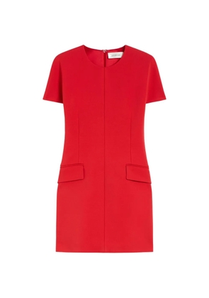 Sportmax pocket shift dress - Red