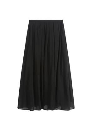 Roberto Collina pleated skirt - Black