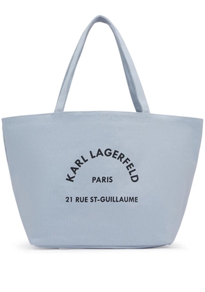 Karl Lagerfeld Rue St-Guillaume tote bag - Blue