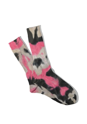 Anonymous Ism Tie Dye Crew socks - Pink