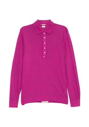 Massimo Alba long-sleeve polo shirt - Pink