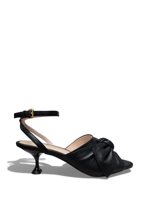 Coccinelle leather sandals - Black