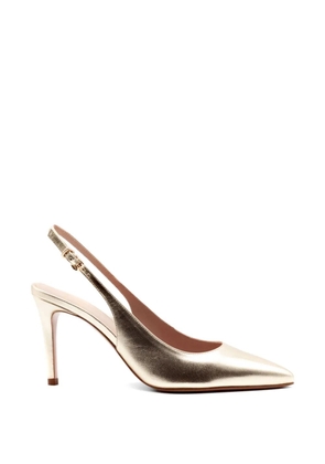 Festa Milano metallic tapered pumps - Gold