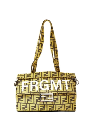 Fendi Pre-Owned 2024 FF-motif foldable shoulder bag - Yellow