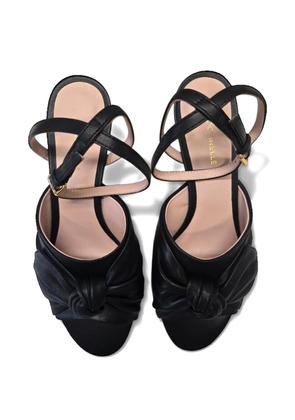 Coccinelle leather sandals - Black