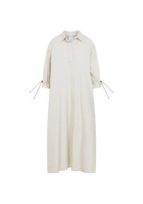 Max Mara Mirto cotton shirt dress - Neutrals