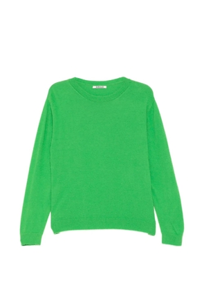 Auralee brushed cashmere cotton jumper - Green