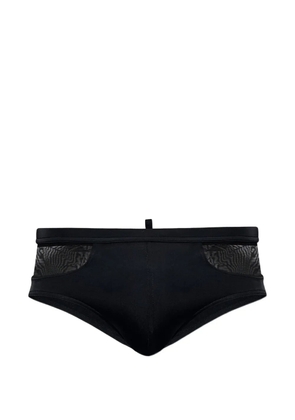 DSQUARED2 mesh panel swim briefs - Black