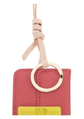 Furla textured leather bag accessory - Pink