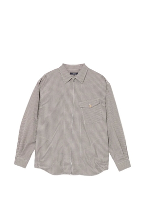 Comme des Garçons Homme checked jacket - Brown