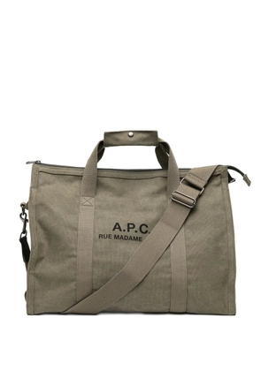 A.P.C. Recuperation tote bag - Green