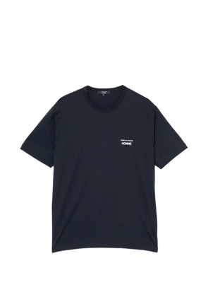 Comme des Garçons Homme logo-print T-shirt - Blue