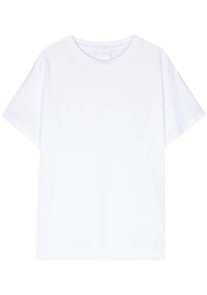 Merci logo-print cotton T-shirt - White