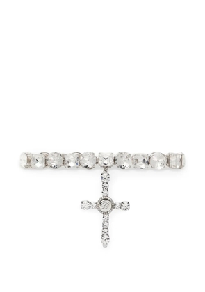 Blumarine cross choker - Silver