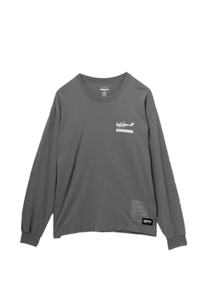 Yohji Yamamoto x Neighborhood logo-print T-shirt - Grey