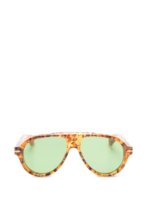 Jacques Marie Mage pilot-frame sunglasses - Brown