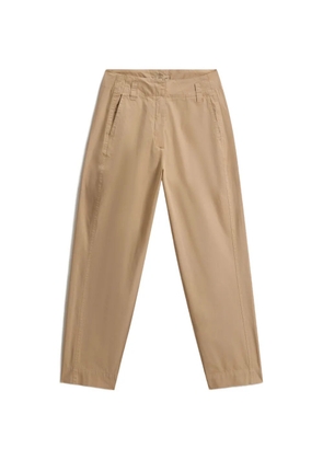 Woolrich garment-dyed trousers - Brown