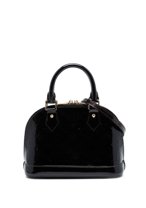 Louis Vuitton Pre-Owned 2014 Monogram Vernis Alma BB satchel - Black