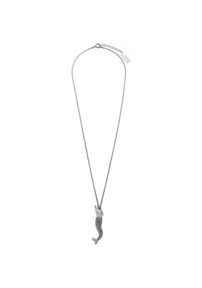 MM6 Maison Margiela mermaid pendant necklace - Silver