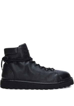 Marsèll pebble-grain leather boots - Black