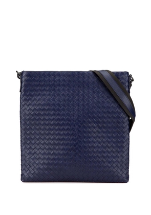 Bottega Veneta Pre-Owned 2012-2024 Nappa Intrecciato crossbody bag - Blue